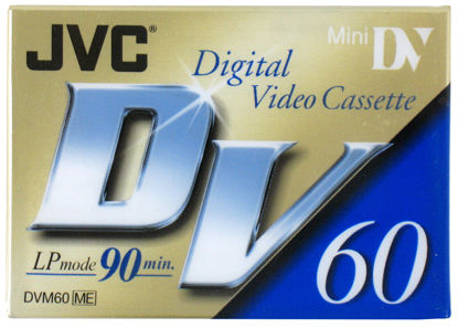 Picture of JVC - Digital Video Cassette - M-DV60ME - Blank Mini DV - 90 Mins - 3 Pack