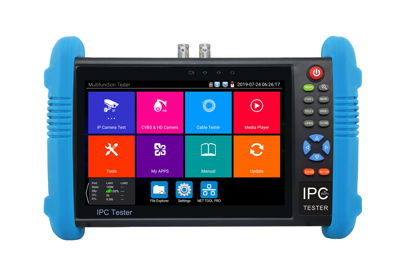Picture of EVERSECU 7 Inch Touch Screen 5 in 1 CCTV Tester Support Upt to 4K IP Camera & 720P/1080P/3.0mp/4.0mp/5.0 Megapixel AHD, TVI, CVI & CVBS Analog Camera, with Keyboard/IP Discovery/WiFi/APP