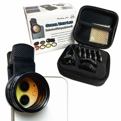 Picture of Coral View Lens Professional Photography 10 in 1 Kit 2inch Large Reef Lenses