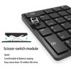 Picture of Wireless Number Pads, Numeric Keypad Numpad 26 Keys Portable 2.4 GHz Financial Accounting Number Keyboard Extensions 10 Key USB Keypad, PC, Desktop, Small Keyboard, Notebook (Black)