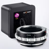 Picture of K&F Concept Lens Mount Adapter PK/DA-L Manual Focus Compatible with Pentax K(PK/DA) Lens to L Mount Camera Body