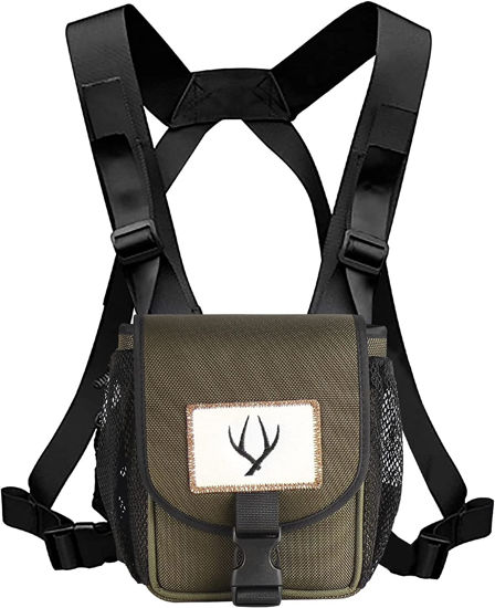 Picture of Binocular Harness Chest Pack, Celticbird Binoculars Harness and Case, Binocular Accessories, Adjustable Bino Harness for Vortex Binocular Monocular