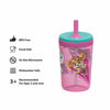 Picture of Zak Designs Kelso 15 oz Tumbler Set (Paw Patrol Skye & Everest) Non-BPA Leak-Proof Screw-On Lid with Straw Made of Durable Plastic and Silicone, Perfect Baby Cup Bundle for Toddlers, Kids (2pc Set)