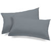 Picture of Utopia Bedding Throw Pillows Insert (Pack of 2, Grey) - 12 x 20 Inches Bed and Couch Pillows - Indoor Decorative Pillows