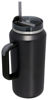 Picture of Stanley Quencher H2.0 FlowState Stainless Steel Vacuum Insulated Tumbler with Lid and Straw for Water, Iced Tea or Coffee, Smoothie and More, Black Glow, 64 oz