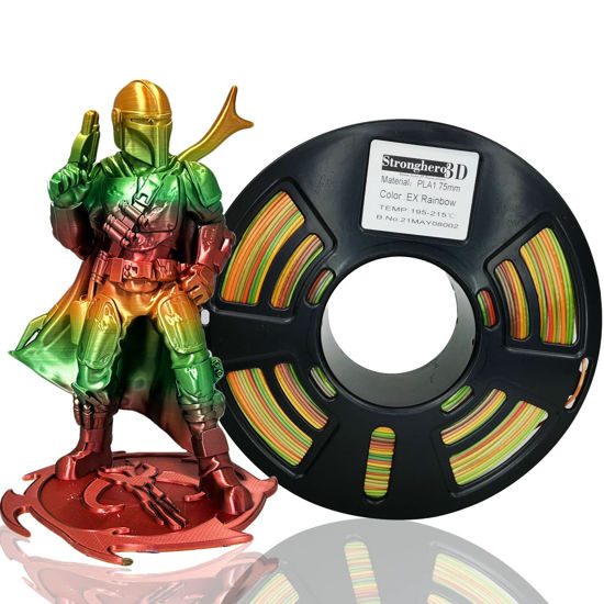 Stronghero3D latest multicolor PLA filaments 1.75mm 1kg