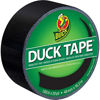 Picture of Duck Brand 1265013_C Duck Color Duct Tape, 6-Roll, Black