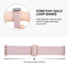 Picture of Stretchy Nylon Solo Loop Compatible with Apple Watch Band 38mm 40mm 41mm 42mm 44mm 45mm 49mm, Adjustable Braided Sport Elastic Wristbands Women Men Straps for iWatch Series Ultra/8/7/6/5/4/3/2/1/SE