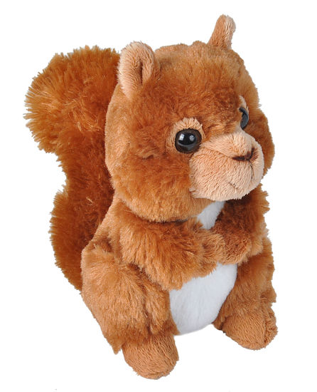 Picture of Wild Republic Red Squirrel Plush, Stuffed Animal, Plush Toy, Gifts for Kids, Hug’ems, 7 inches