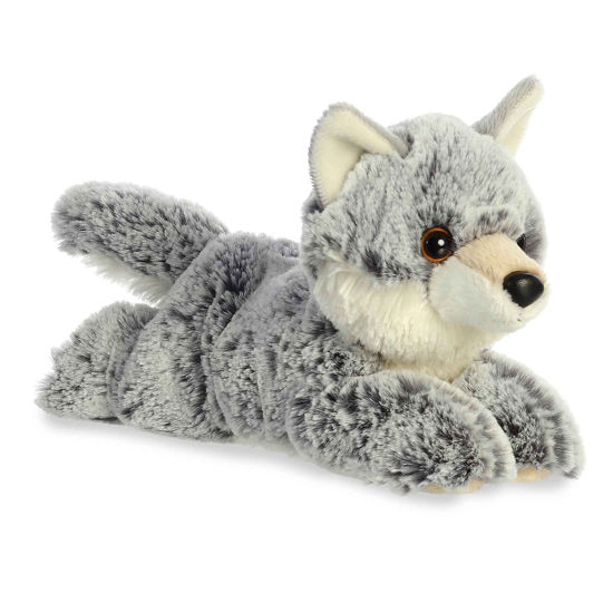 Picture of Aurora® Adorable Mini Flopsie™ Winter Wolf™ Stuffed Animal - Playful Ease - Timeless Companions - Gray 8 Inches