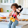 Picture of Disney Store Official Mickey Mouse Medium Soft Plush Toy, Medium 17 3/4 inches, Iconic Cuddly Character with Classic Embroidered Features, Suitable for All Ages