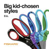 Picture of Fiskars® Big Kids Scissors, Turquoise (6 in.)