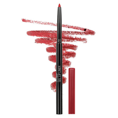 Picture of wet n wild Lip Liner Perfect Pout Matte Retractable Gel Lip Liner Pencil, Red The Scene