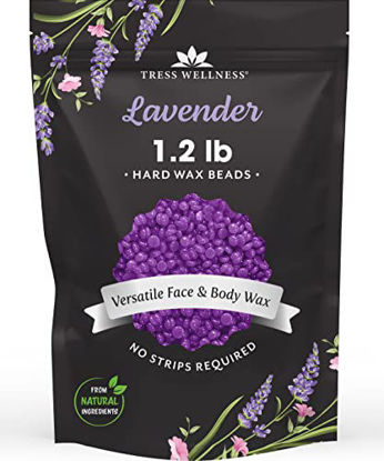 Picture of Tress Wellness Hard wax beads - For sensitive skin - Lavender 1.2lb