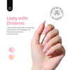 Picture of beetles Gel Polish 6 Pcs Jelly Shimmer Giltter Nails Lady with Dreams Collection Transparent Pink Biege Summer Gel Nail Art Soak Off Nail Lamp Needed Diy Neutral Nail Art Manicure