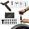 Picture of GRAND PITSTOP Tubeless Tire Puncture Repair Kit for Motorcycle and Cars with 15 Mushroom Plugs