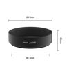 Picture of SIOTI 82mm Lens Hood, Matte Treatment Inside, Aluminum Material, Compatible with All Camera Lens S/C/N/F/O/P etc.(82mm)