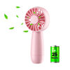 Picture of Handheld Fan Portable Mini Rechargeable: Portable Handheld Mini Battery Fan 8-25 Hours USB Rechargeable Personal Hand Held Operated Small Powered Fans for Travel Makeup - Woman Kids Gift