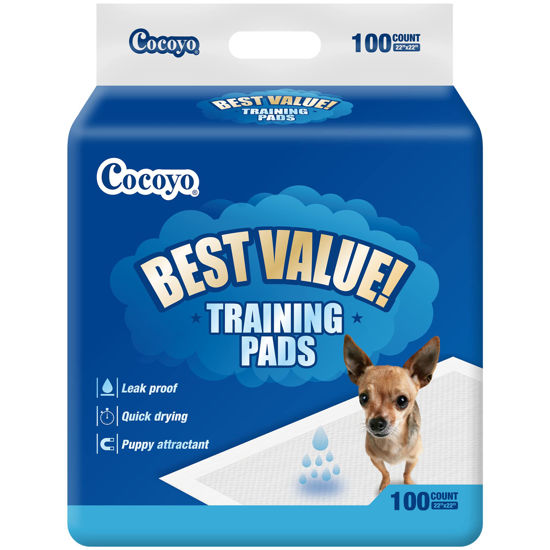 Picture of COCOYO Best Value Training Pads, 22" by 22", 100Count