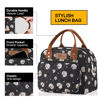 Picture of Buringer HOMESPON Lunch Bag for Woman Man Insulated Lunch Box Tote Bag for Work Picnic or Travel