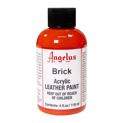 Picture of Angelus Acrylic Leather Paint, 4 Fl Oz (Pack of 1), Brick