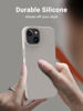 Picture of OTOFLY Designed for iPhone 13 Case, Silicone Shockproof Slim Thin Phone Case for iPhone 13 6.1 inch Stone