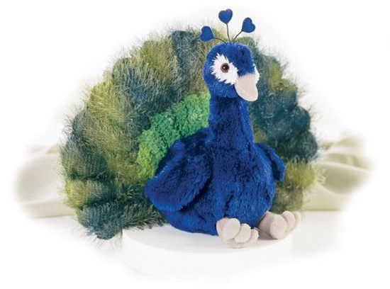 Picture of Aurora® Adorable Flopsie™ Perry™ Stuffed Animal - Playful Ease - Timeless Companions - Blue 12 Inches