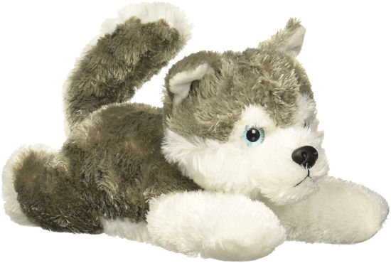 Picture of Aurora® Adorable Flopsie™ Shadow™ Stuffed Animal - Playful Ease - Timeless Companions - Gray 12 Inches