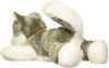 Picture of Aurora® Adorable Flopsie™ Shadow™ Stuffed Animal - Playful Ease - Timeless Companions - Gray 12 Inches