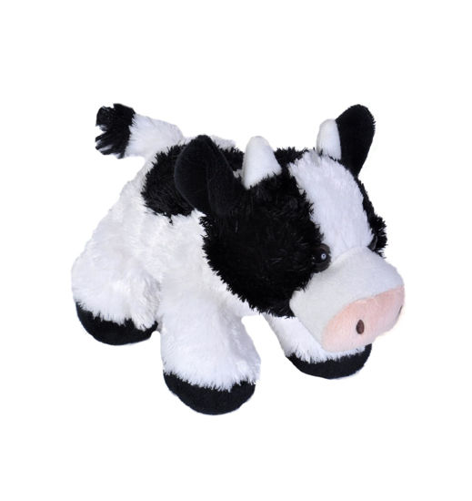 Picture of Wild Republic Cow Plush, Stuffed Animal, Plush Toy, Gifts for Kids, Hug’Ems 7 inches