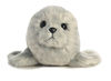 Picture of Aurora® Adorable Mini Flopsie™ Harbor Seal Stuffed Animal - Playful Ease - Timeless Companions - Gray 8 Inches