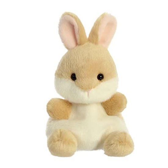 Picture of Aurora® Adorable Palm Pals™ Ella Bunny™ Stuffed Animal - Pocket-Sized Fun - On-The-Go Play - Brown 5 Inches