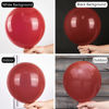 Picture of PartyWoo Ruby Red Balloons, 50 pcs 12 Inch Dark Red Balloons, Maroon Balloons for Balloon Garland Arch as Party Decorations, Birthday Decorations, Wedding Decorations, Baby Shower Decorations