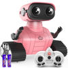 Picture of Hamourd Robot Toys for Girls, Rechargeable Remote Control Robots, Toy Robot with Auto-Demonstration, Flexible Head & Arms, Dance Moves, Music, and Shining LED Eyes, Girls Toys Age 6-8 2-7