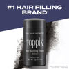 Picture of Toppik Hair Building Fibers, Black, 12g Fill In Fine or Thinning Hair Instantly Thicker, Fuller Looking Hair 9 Shades for Men Women