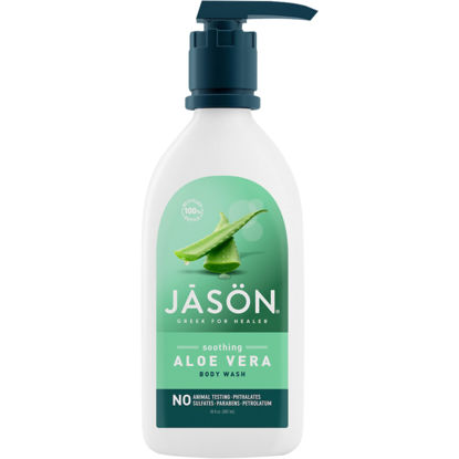 Picture of JASON Natural Body Wash & Shower Gel, Soothing Aloe Vera, 30 Oz