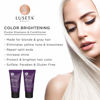 Picture of Luseta Color Brightening Purple Shampoo and Conditioner Travel Kit for Blonde and Gray Hair -Infused with Cocos Nucifera Oil to Help Nourish, Moisturize and Condition Hair, 2x1.01oz