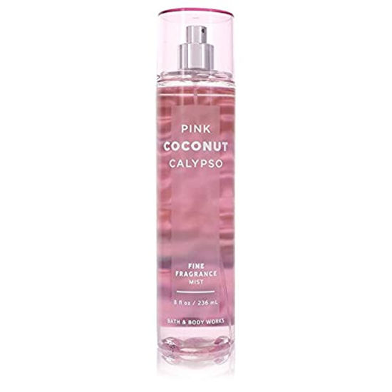 Picture of Bath and Body Works PINK COCONUT CALYPSO Fine Fragrance Mist 8 Fluid Ounce (2018 Edition)