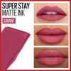 Picture of Maybelline New York Super Stay Matte Ink Liquid Lipstick Makeup, Long Lasting High Impact Color, Up to 16H Wear, Savant, Rose Pink, 1 Count