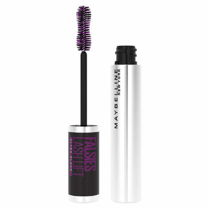 Picture of Maybelline New York The Falsies Lash Lift Washable Mascara Volumizing, Lengthening, Lifting, Curling, Multiplying, Eye Makeup, Ultra Black, 1 Count