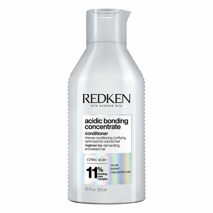 Picture of Redken Bonding Conditioner for Damaged Hair Repair | Strengthens and Repairs Weak and Brittle Hair | Acidic Bonding Concentrate | Safe for Color-Treated Hair | For All Hair Types