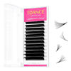 Picture of TDANCE Eyelash Extension Supplies Rapid Blooming Volume Eyelash Extensions Thickness 0.07 CC Curl Mix 8-15mm Easy Fan Volume Lashes Self Fanning Individual Eyelashes Extension (CC-0.07,8-15mm)