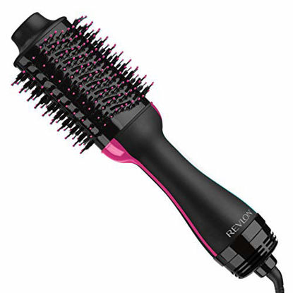 Picture of REVLON One-Step Volumizer Enhanced 1.0 Hair Dryer and Hot Air Brush | Now with Improved Motor | Amazon Exclusive (Black)