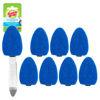 Picture of Scotch-Brite Non-Scratch Dishwand Kit, Includes 1 Wand & 7 Refill Pads, Keep Hands Out of the Mess