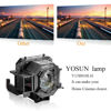 Picture of YOSUN v13h010l41 Projector lamp for epson elplp41 powerLite Home Cinema s5 s6 s6+ 77c 78 ex21 ex30 ex50 ex70 eb-s62 EMP-s5 h283a h284a Replacement Projector Bulb