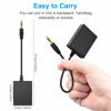 Picture of ANDTOBO USB to Aux Audio Adapter, 3.5mm Male to USB Female Adapter for Playing Music with USB Drive in Your Car