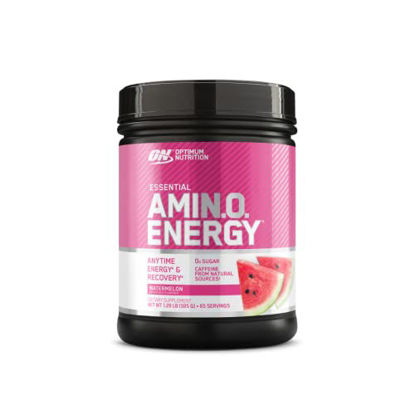 Picture of Optimum Nutrition Amino Energy - Pre Workout with Green Tea, BCAA, Amino Acids, Keto Friendly, Green Coffee Extract, Energy Powder - Watermelon, 65 Servings (Packaging May Vary)