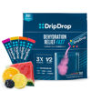 Picture of DripDrop Hydration - Electrolyte Powder Packets - Watermelon, Berry, Orange, Lemon - 32 Count