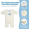 Picture of Baby Merlin's Magic Sleepsuit - 100% Cotton Baby Transition Swaddle - Baby Sleep Suit - Cream - 6-9 Months