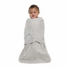 Picture of HALO 100% Cotton Sleepsack Swaddle Wearable Blanket, TOG 1.5, Heather Gray, Newborn